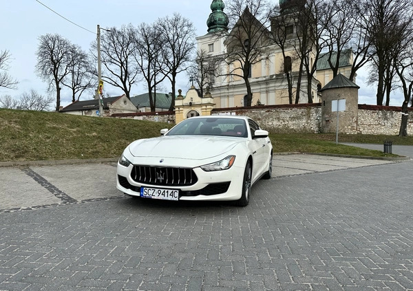 Maserati Ghibli cena 149998 przebieg: 61957, rok produkcji 2018 z Częstochowa małe 407